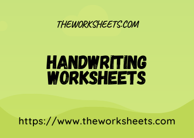 Handwriting Worksheets