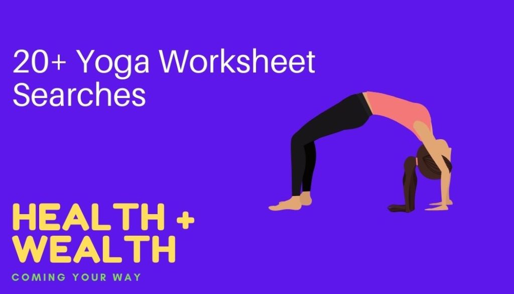 yoga worksheets